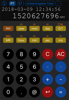 Time and outlet date calc